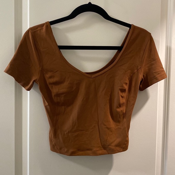 lululemon athletica Tops - Lululemon align cropped t-shirt